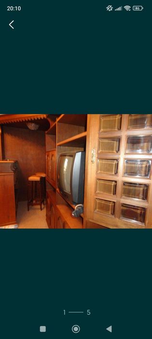 Bar como novo madeira maciça