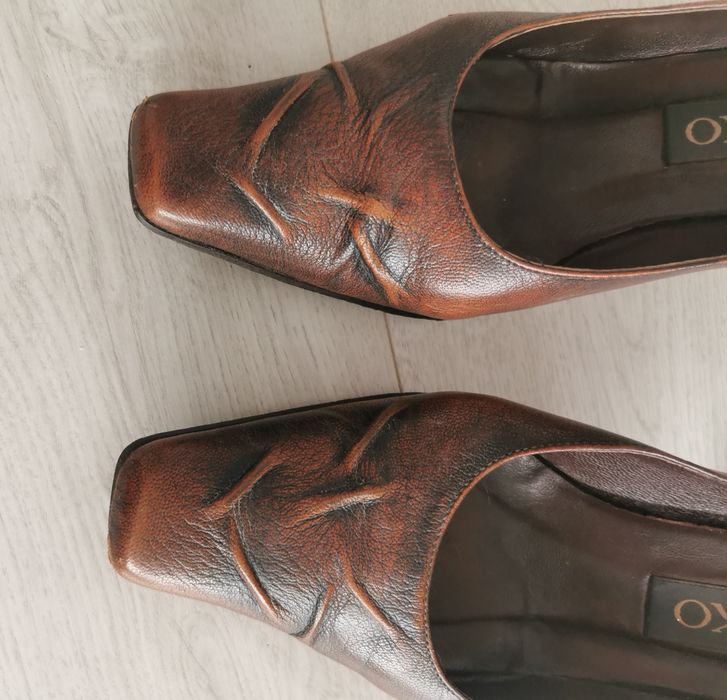 Buty skórzane Ryłko roz 37