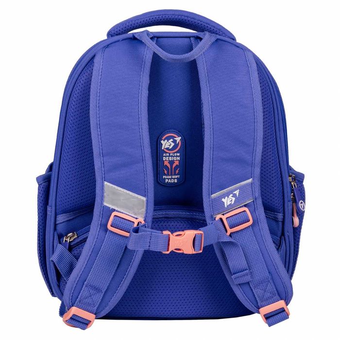 Рюкзак шкільний каркасний YES Purr Meow H-100 + пенал + сумка