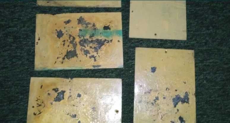 Стеклянные таблички СССР