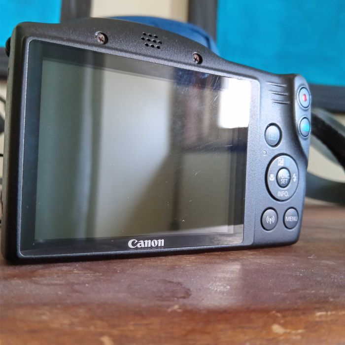 Canon PowerShot sx432 is + bolsa + carregador e 3 baterias