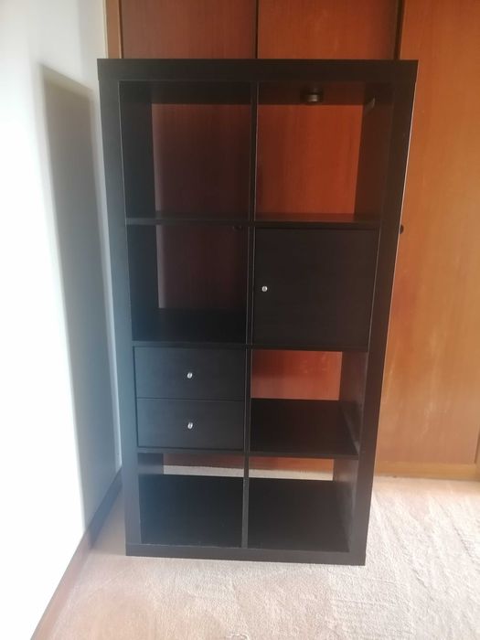 IKEA Kallax preto
