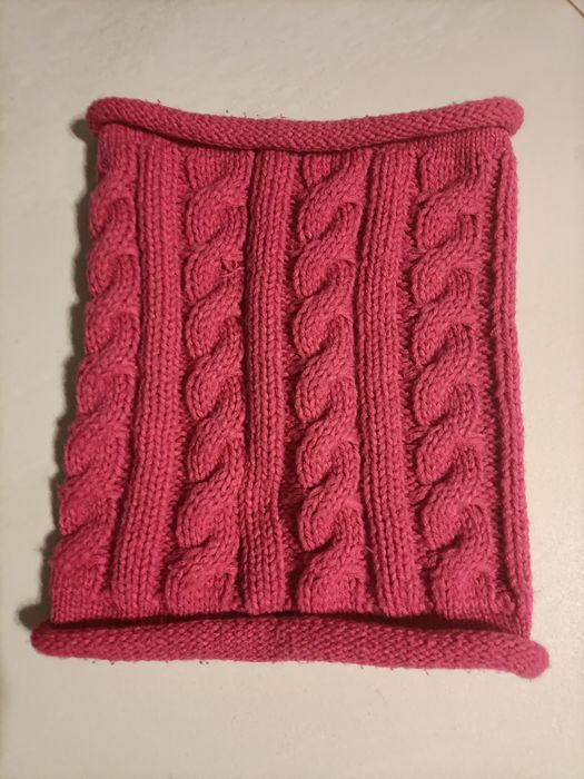 Komplet czapka z golfem