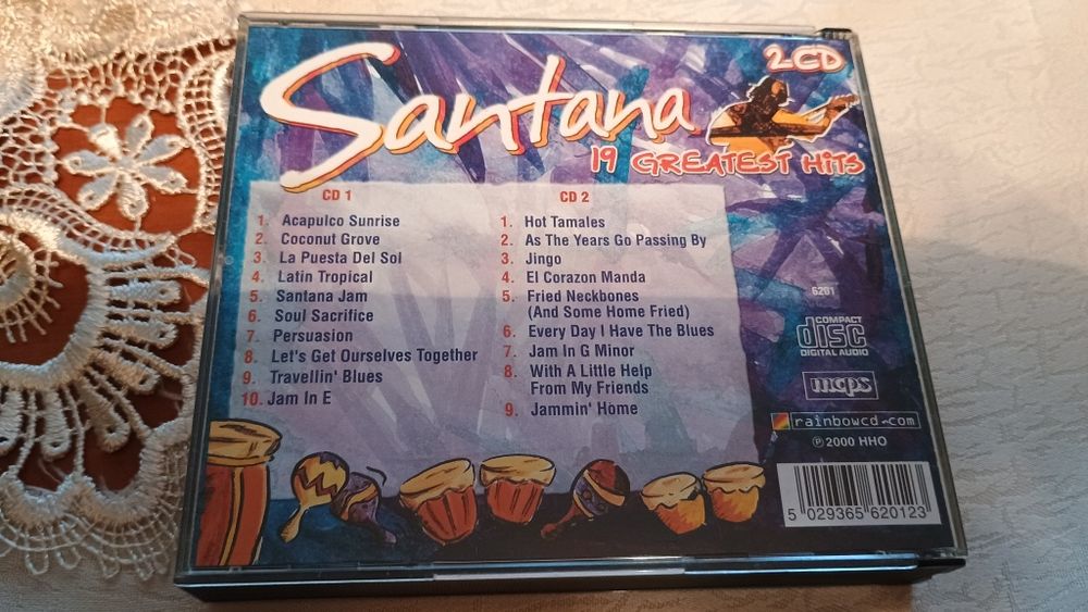 Płyta LP Santana Borboletta + dwupłytowy album CD
