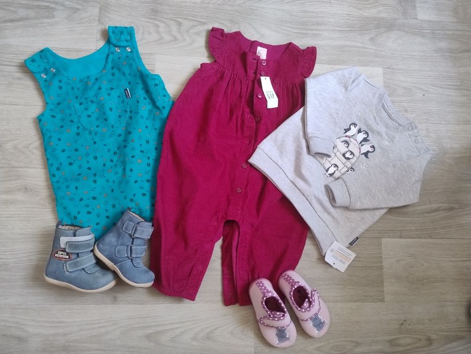 Набір брендового одягу для дівчинки 3-12 міс