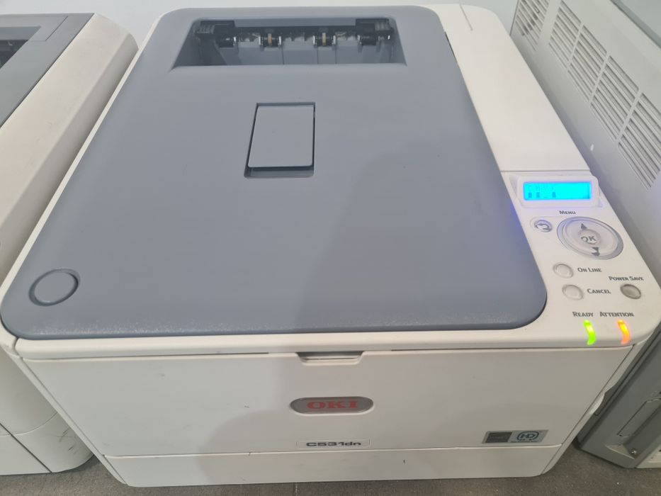 OKI C531dn w stanie bardzo dobrym