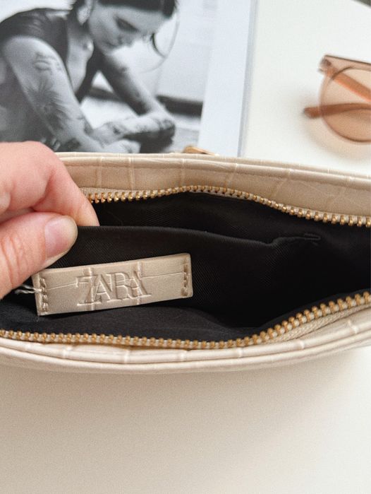Сумка багет zara
