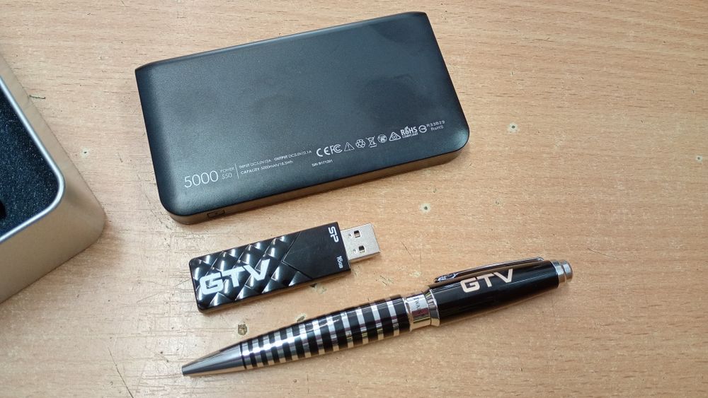 Zestaw prezentowy GTV powerbank pendrive długopis Komis Madej Tarnów