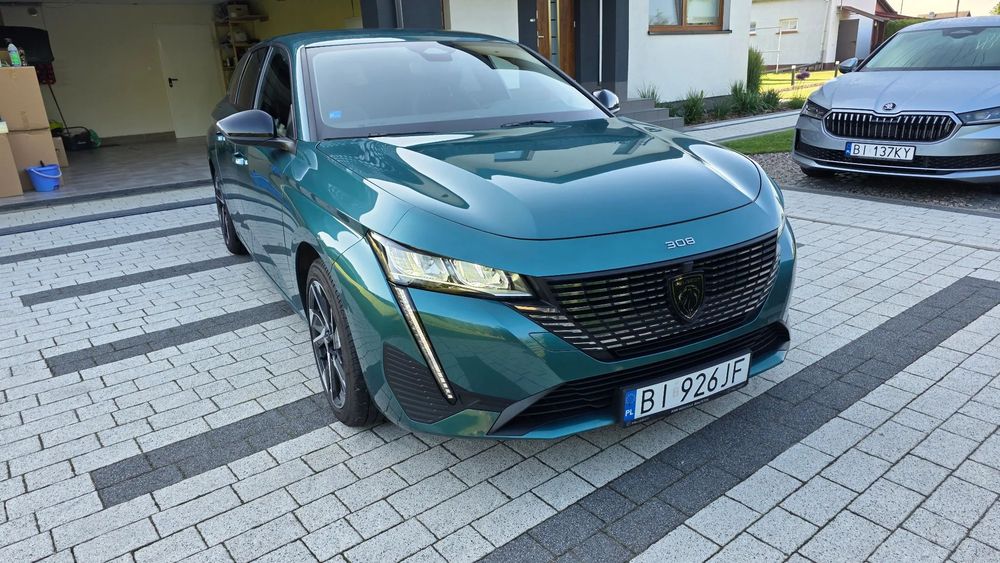 Peugeot 308 Pierwszy właściciel Salon Polska 2 komplety opon
