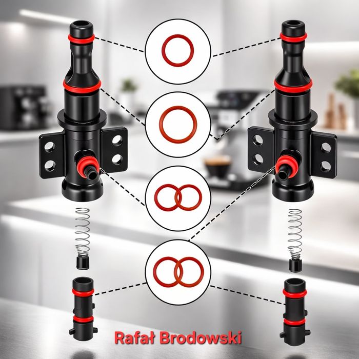 Zestaw 15 uszczelek do ekspresu Philips LatteGo, Saeco – nowe