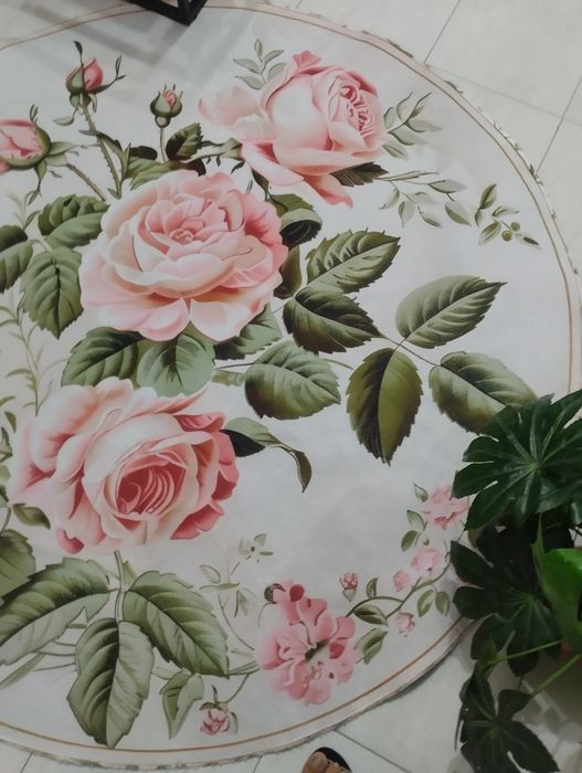 Tapete Tema Rosas sem pelo