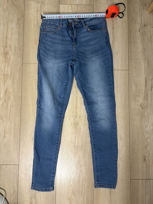 Spodnie dżinsy niebieskie dla dziewczynki