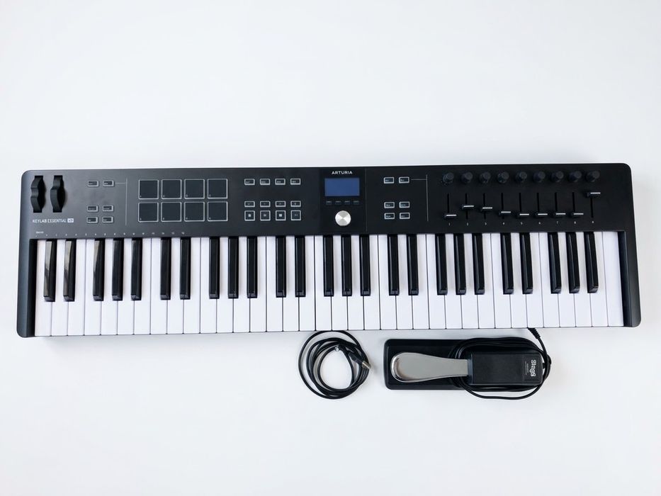 arturia keylab 61 essential mk3 com sustain
