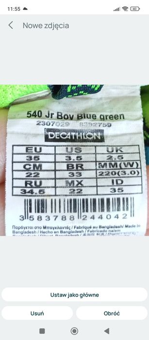 Buty dziecięce 35