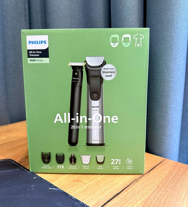 Тример Philips 20в 1  MG9558/15 Серія 9000 Новий