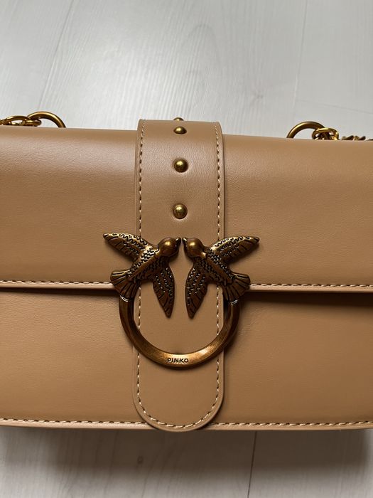 Brązowa torebka Pinko