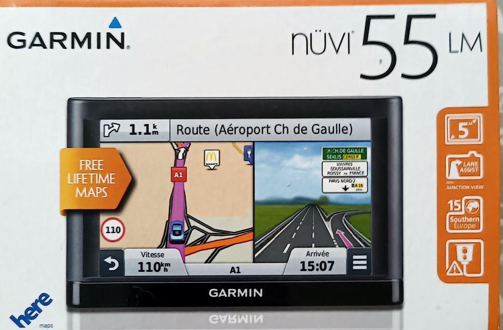 GPS Garmin nuvi 55 LM