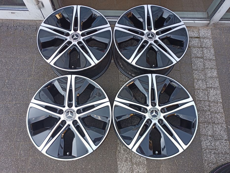 Mercedes 18" C- Klassa W205 W204 A205 A, B -klasa OEM polerowane ORG