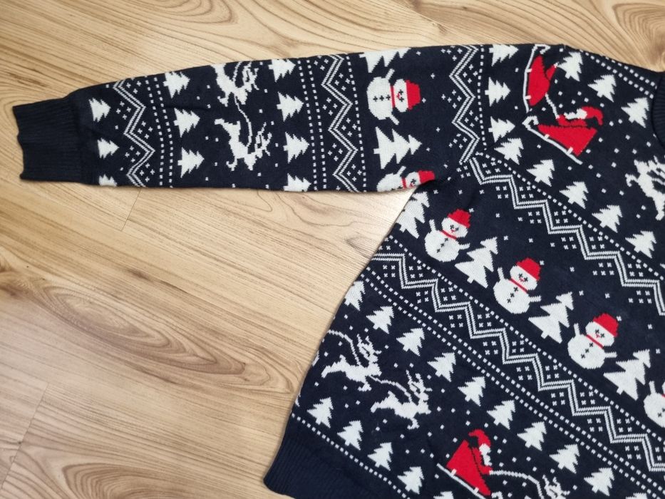 Sweter swetr świąteczny Jule M 38 uniwersalny