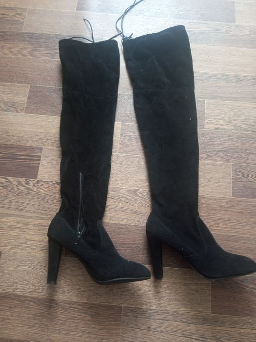 Продам сапоги ботфорты