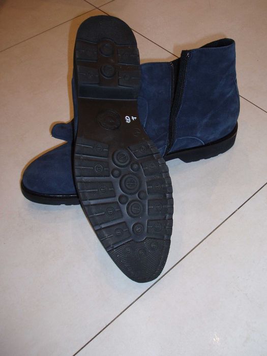 APIA nowe męskie zamszowe włoskie sztyblety r. 46