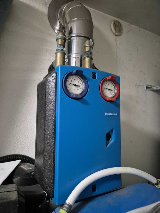 Caldeira Buderus Logano G115 + controlador Logamatic