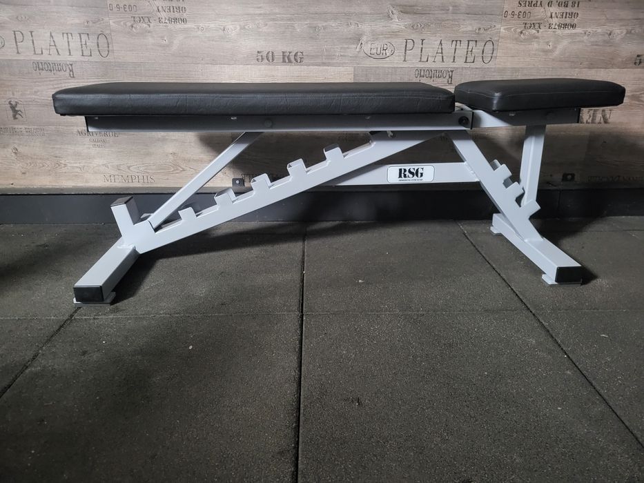 Ławka regulowana  RSG, Video. Nieśmiertelną, różne kolory.