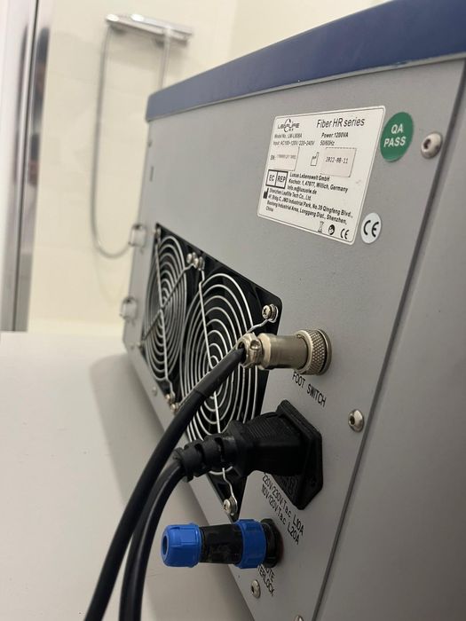 Maquina de laser 3 comprometimento de onda