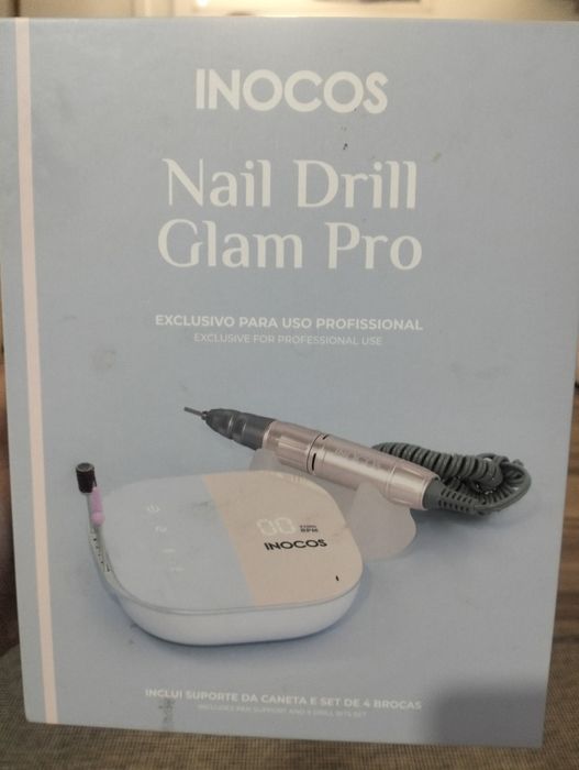 caneta nail drill glam pro inocos