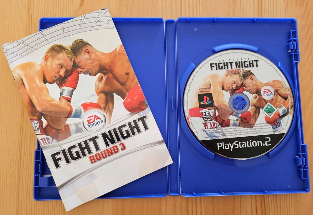 Jogo Fight Night Round 3 para Playstation 2