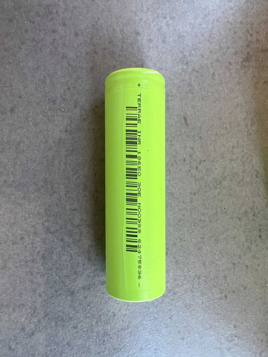 Akumulator ogniwo Li-on 18650 Terrae 30E 3000mAh 6A - NOWE