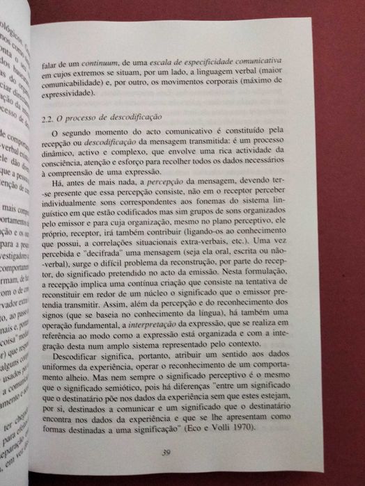 A Comunicação como Processo Social - Pio Ricci Bitti