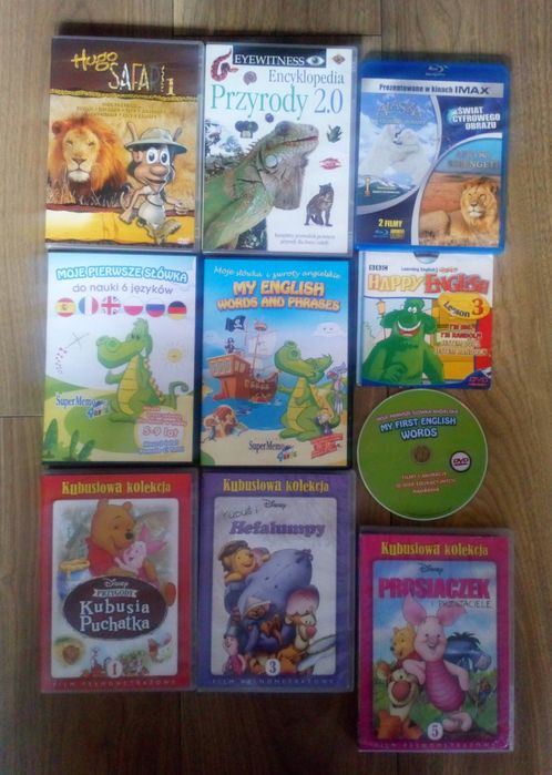 Płyty z bajkami dziecięce różne