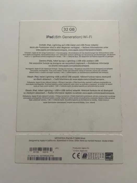 Ipad 6 generacji iphone