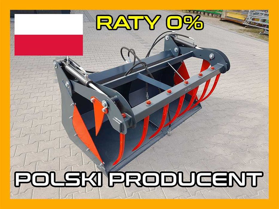 Nowy Łyżko-Krokodyl 1,4-2 m Euro SMS 2 siłowniki raty transport