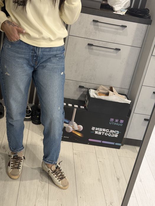 Джинсы bershka zara mom