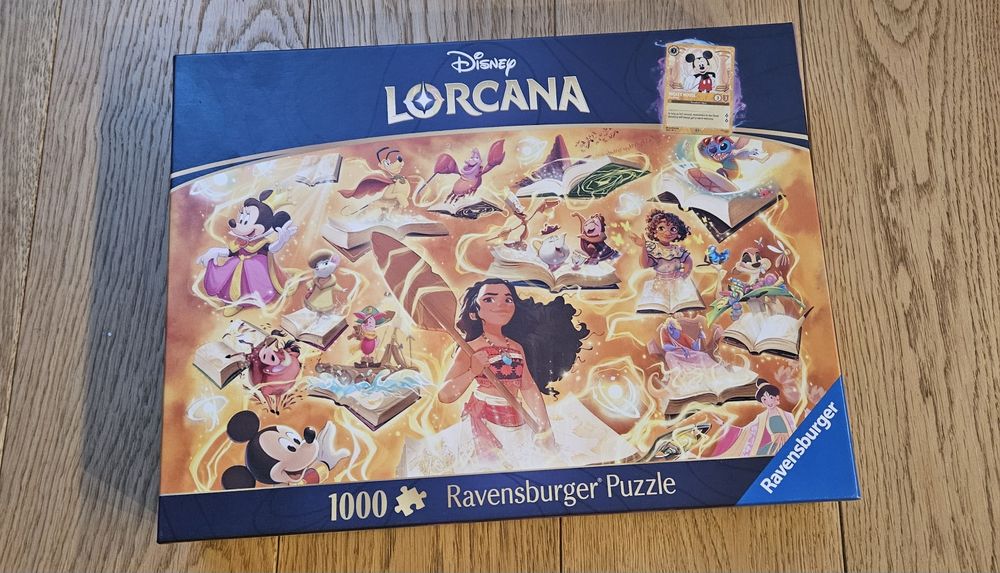 Ravensburger, Disney, Lorcana, Amber, puzzle, 1000 elementów