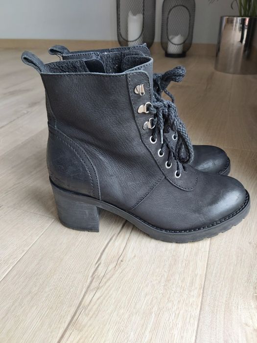 Botki na obcasie 36