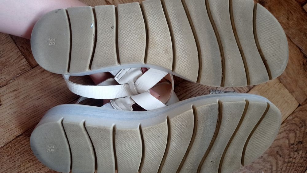 Шкіряні босоніжки Gabor кожаные босоножки сандалии