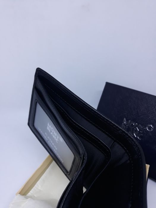 Чоловічий гаманець монт бланк кошельок | Мужской кошелек портмоне кожа