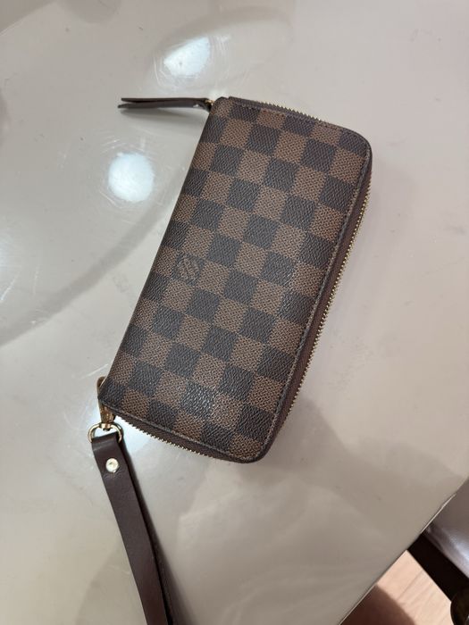 Чоловіча барсетка коричнева lv