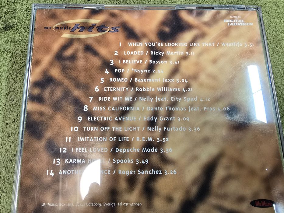 6 płyt CD różni wykonawcy.