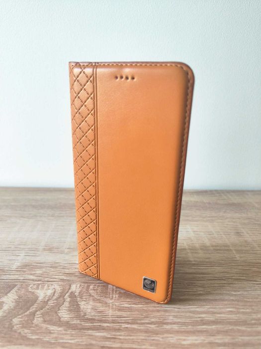 Capa carteira Xiaomi Redmi Note 14 Pro 5G castanha