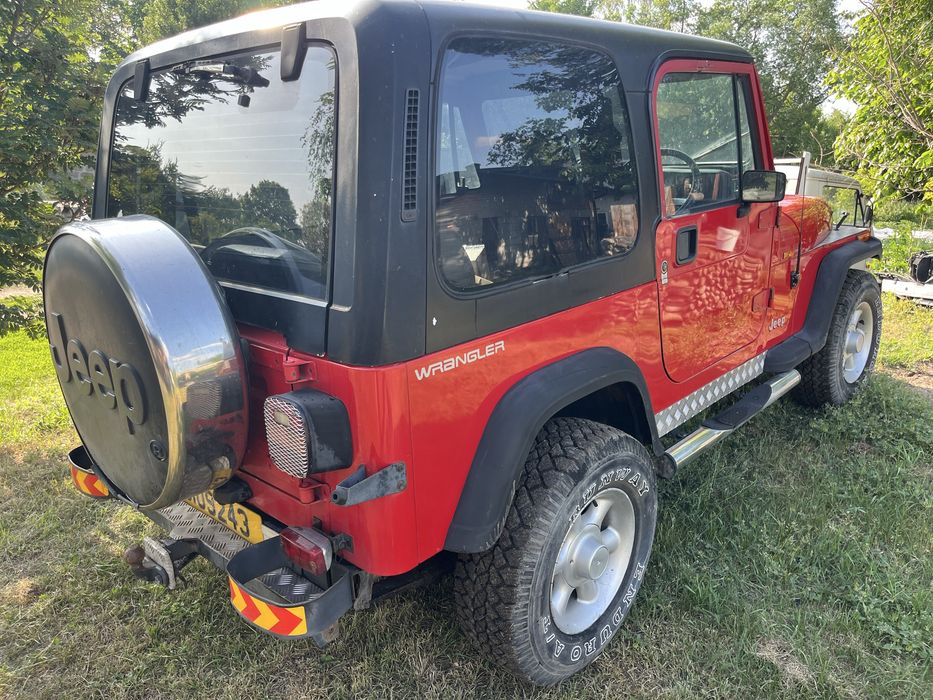 Jeep Wrangler YJ werja UK 2.5 manual