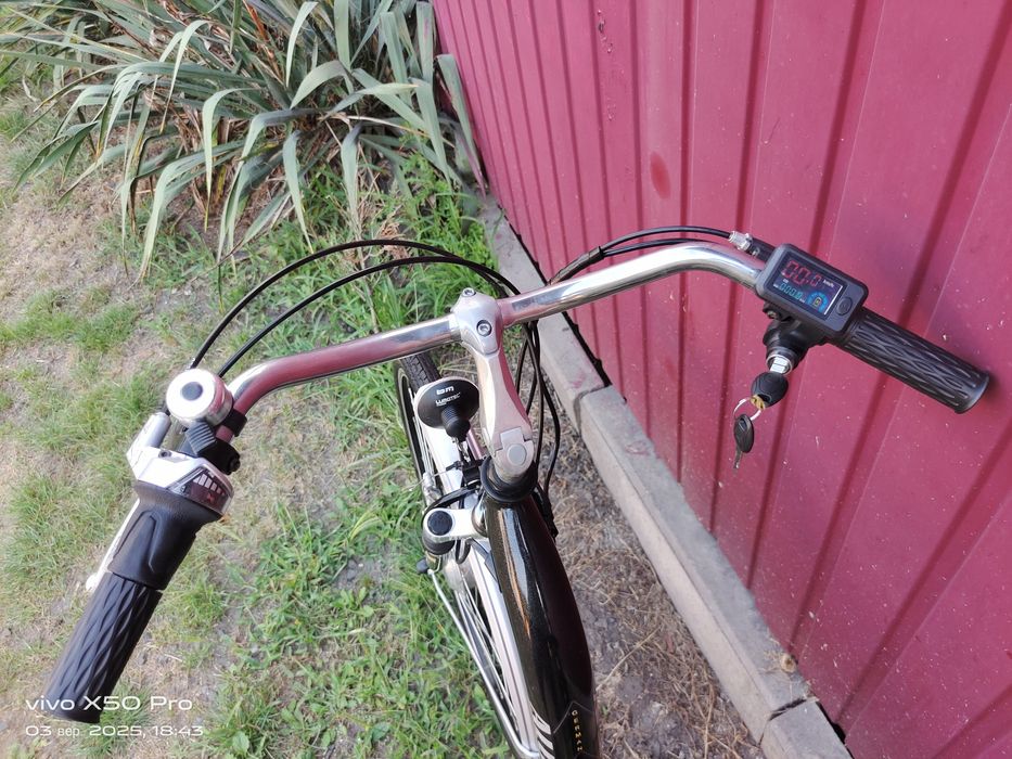 Електровелосипед Alu-Rex на ручці газу нова батарея з Німеччини