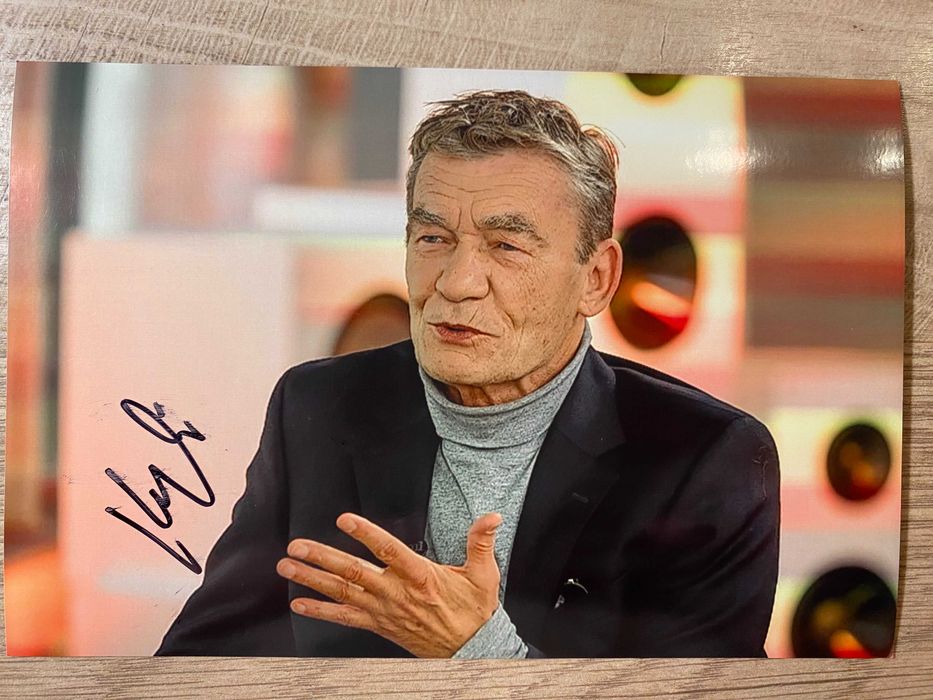 Śp. Krzysztof Kiersznowski - zdjęcie z autografem !