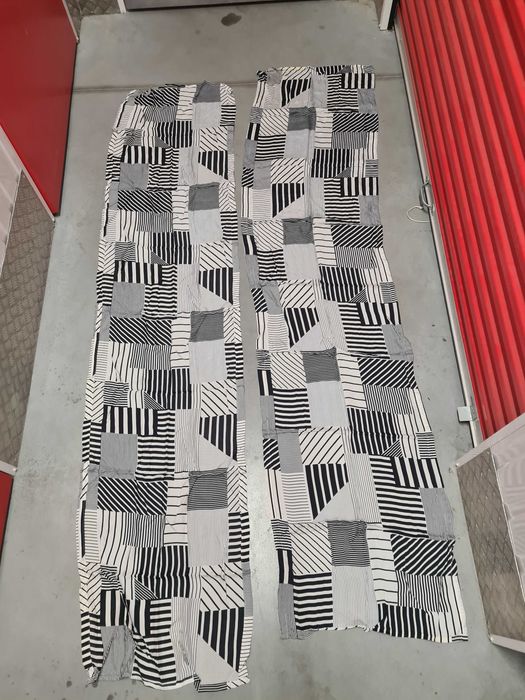 Karnisz na panele zasłonowe + 10 paneli