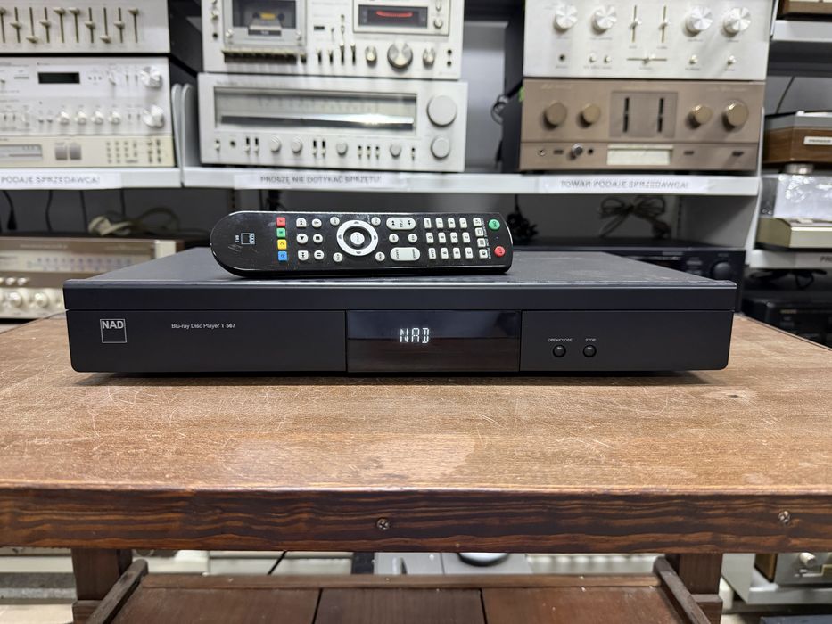 ‼️ NAD T567 – Odtwarzacz Blu-ray 3D z Obsługą CD, DVD i Wysoką Jakością Obrazu Full HD | Audio Room