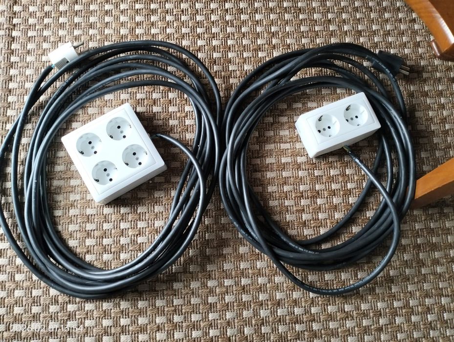 Extensões elétricas com terra – como novas
Vendo 2 extensões