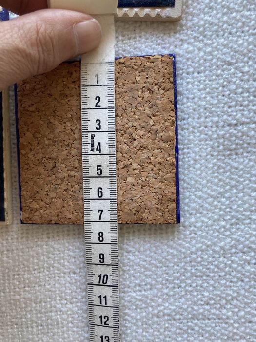 4 Bases de copos em cerâmica
